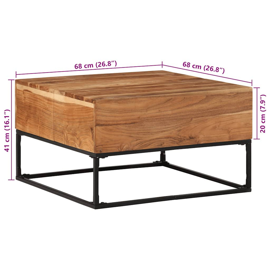 Salontafel Massief acaciahout