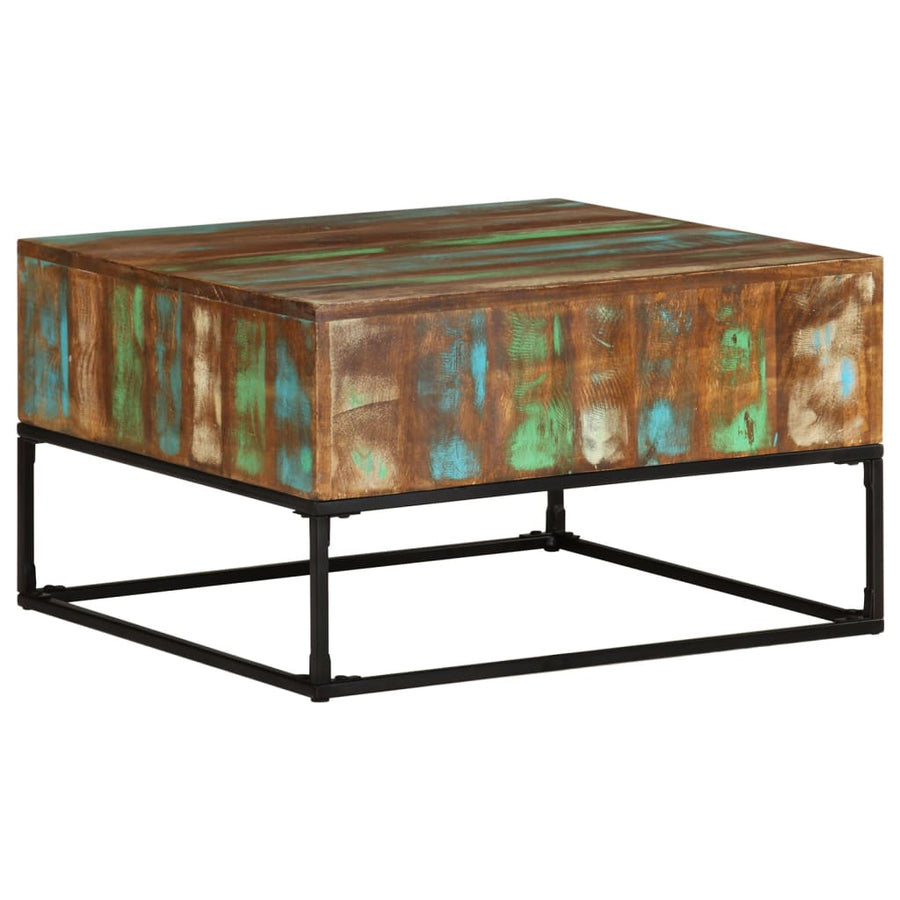 Salontafel massief gerecycled hout