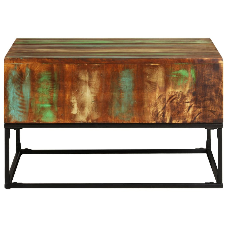 Salontafel massief gerecycled hout