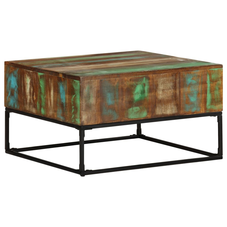 Salontafel massief gerecycled hout