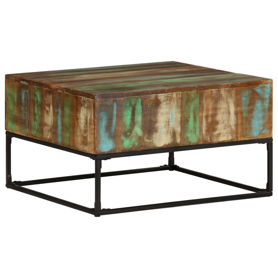 Salontafel massief gerecycled hout