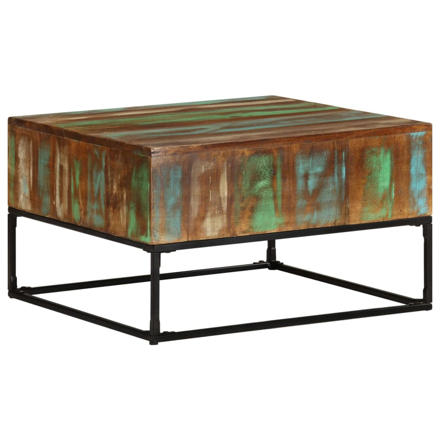 Salontafel massief gerecycled hout