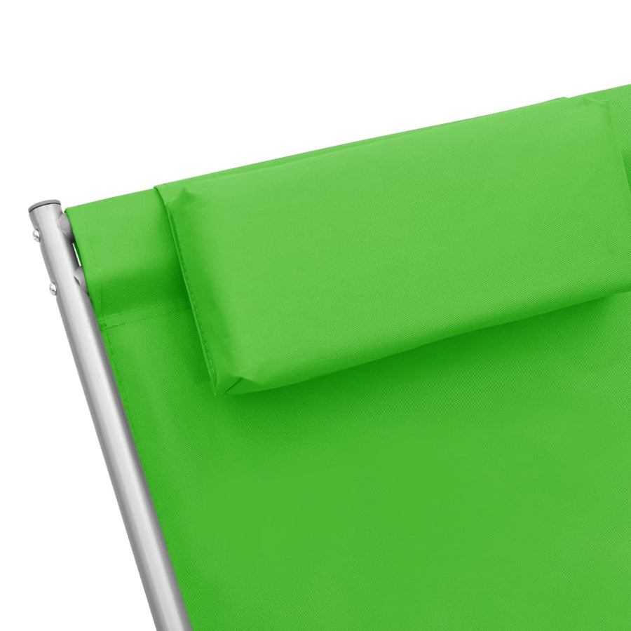 Klapstoelen Staal Groen