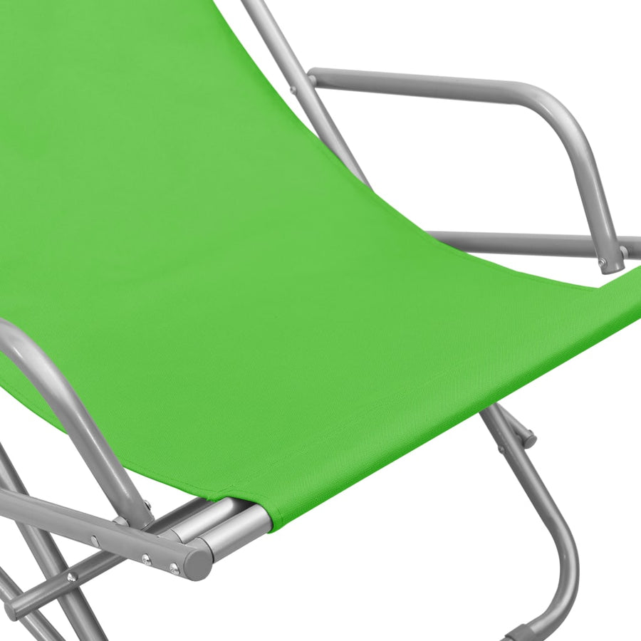 Klapstoelen Staal Groen