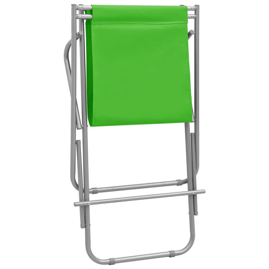 Klapstoelen Staal Groen