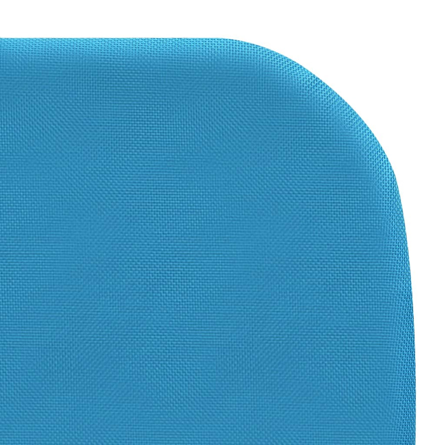 Ligbedden Inklapbaar Staal En Stof Blauw