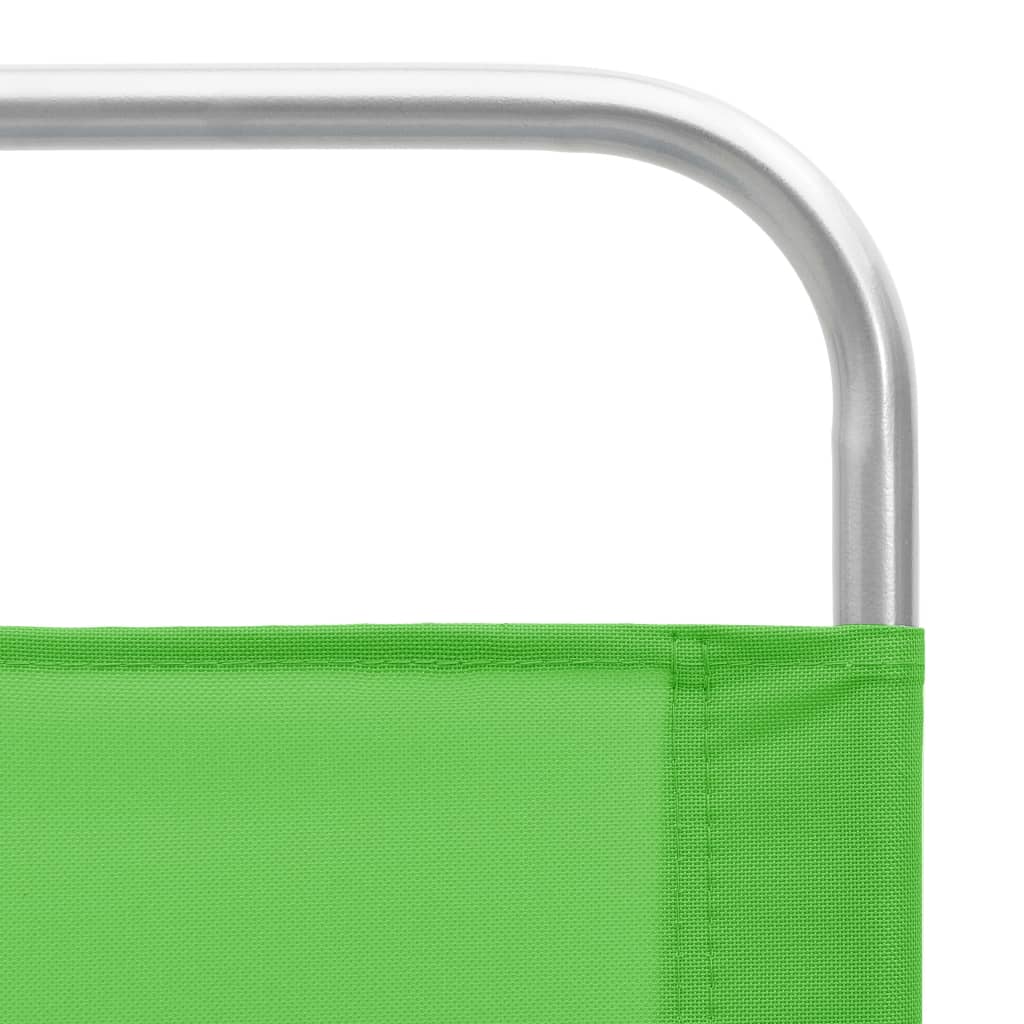 Strandstoelen Inklapbaar Stof Groen