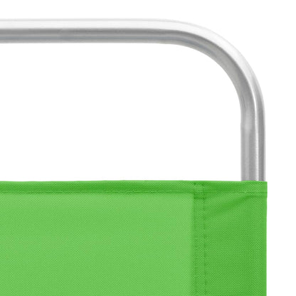 Strandstoelen Inklapbaar Stof Groen