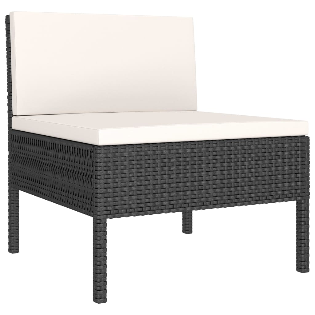 Tuinstoelen Met Kussens Poly Rattan 1