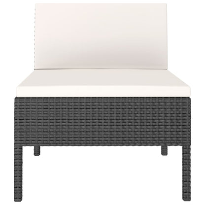 Tuinstoelen Met Kussens Poly Rattan 1