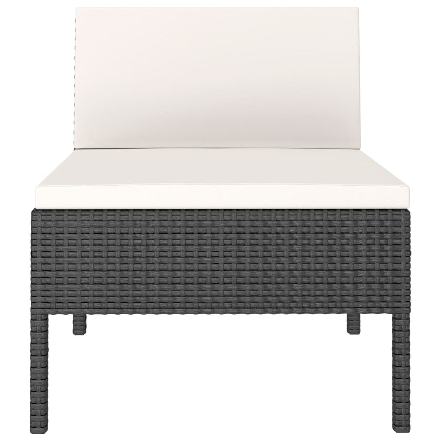 Tuinstoelen Met Kussens Poly Rattan 1