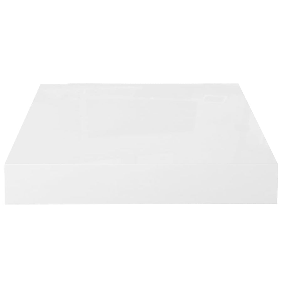 Wandschappen Zwevend 23X23,5X3,8 Cm Mdf Hoogglans Wit 4 23 x 23.5 x 3.8 cm