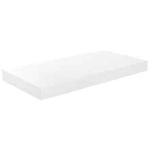 Wandschap Zwevend 50X23X3,8 Cm Mdf Hoogglans Wit 1 50 x 23 x 3.8 cm