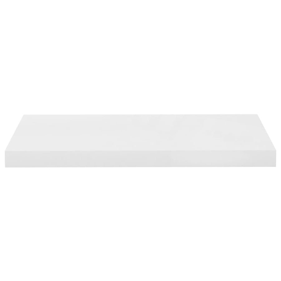 Wandschappen Zwevend 60X23,5X3,8 Cm Mdf Hoogglans Wit 4 60 x 23.5 x 3.8 cm
