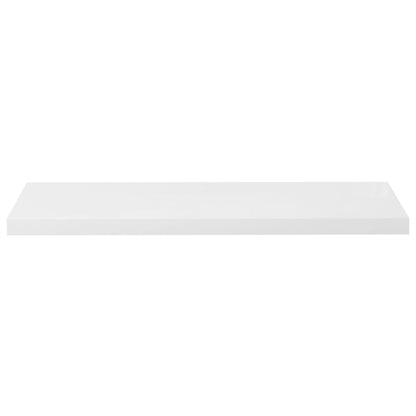 Wandschappen Zwevend 90X23,5X3,8 Cm Mdf Hoogglans Wit 4 90 x 23.5 x 3.8 cm