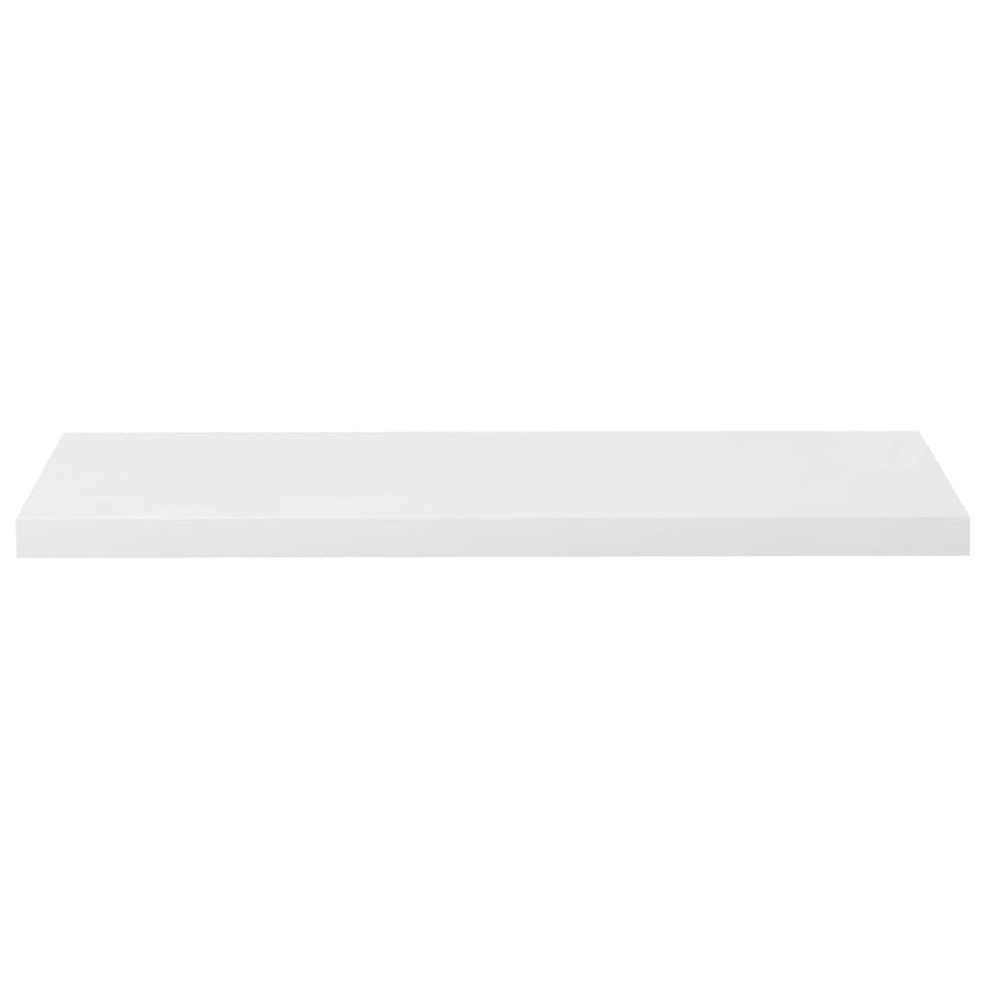 Wandschappen Zwevend 90X23,5X3,8 Cm Mdf Hoogglans Wit 4 90 x 23.5 x 3.8 cm