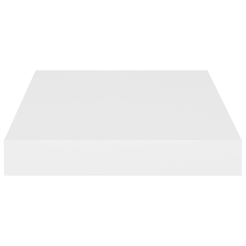 Wandschap Zwevend 23X23,5X3,8 Cm Mdf Wit 1 23 x 23.5 x 3.8 cm