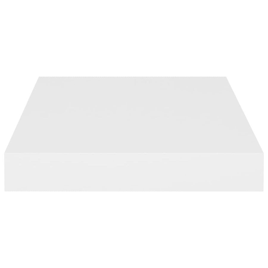 Wandschap Zwevend 23X23,5X3,8 Cm Mdf Wit 1 23 x 23.5 x 3.8 cm