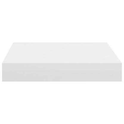 Wandschap Zwevend 23X23,5X3,8 Cm Mdf Wit 1 23 x 23.5 x 3.8 cm