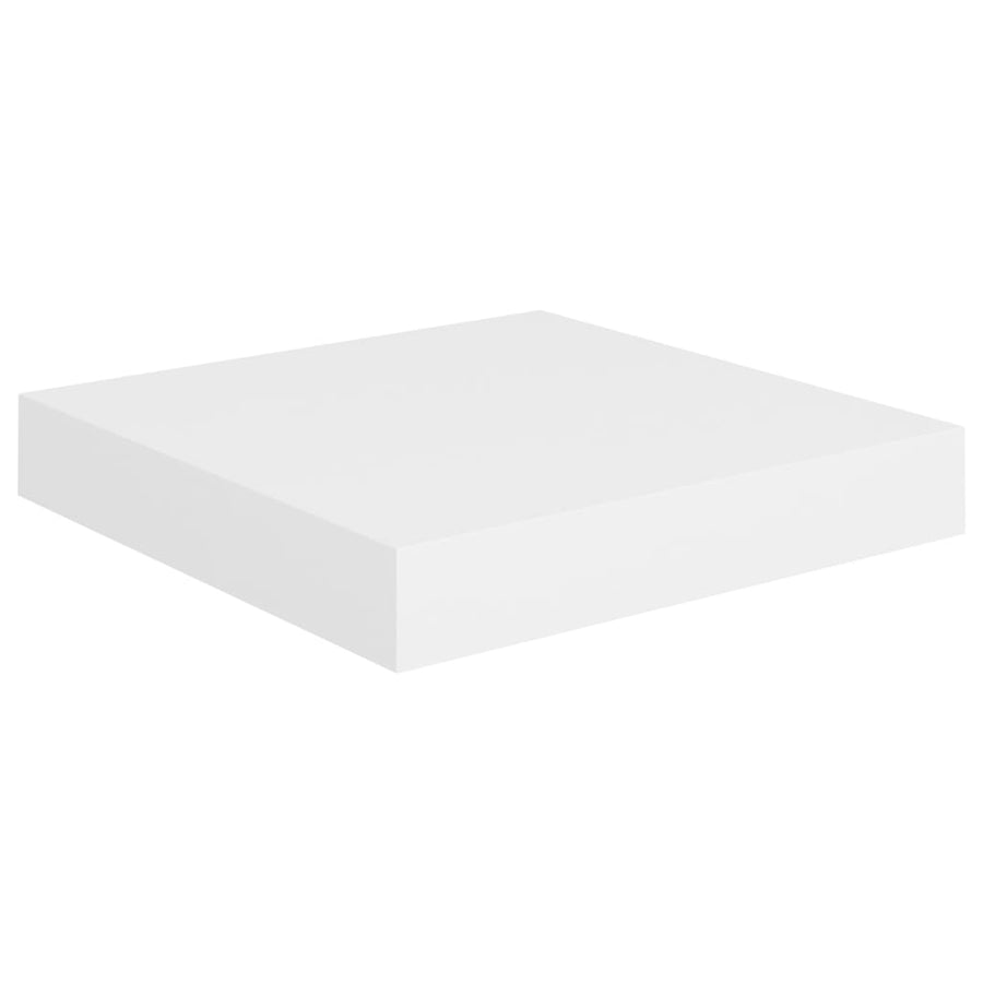 Wandschappen Zwevend 23X23,5X3,8 Cm Mdf Wit 4 23 x 23.5 x 3.8 cm