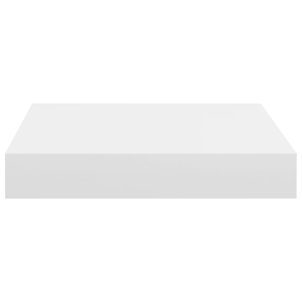 Wandschappen Zwevend 23X23,5X3,8 Cm Mdf Wit 4 23 x 23.5 x 3.8 cm