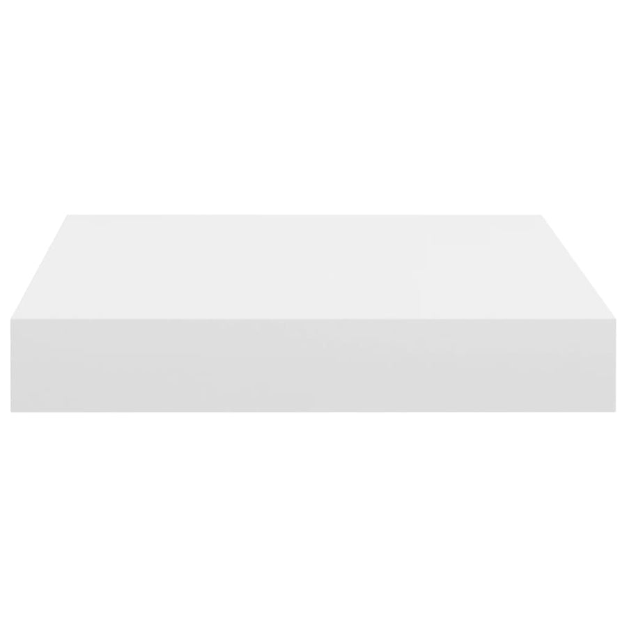 Wandschappen Zwevend 23X23,5X3,8 Cm Mdf Wit 4 23 x 23.5 x 3.8 cm