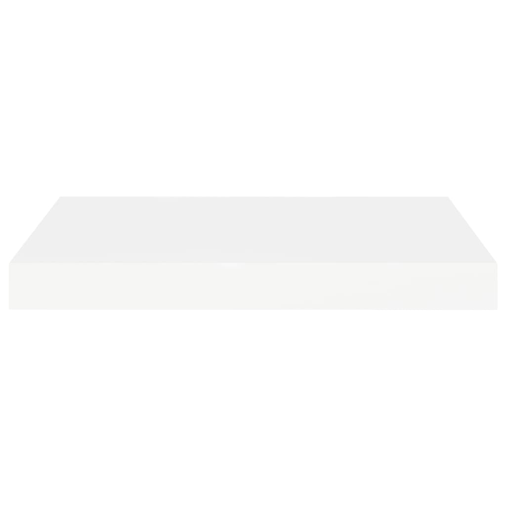 Wandschappen Zwevend 40X3X3,8 Cm Mdf Wit 2 40 x 23 x 3.8 cm