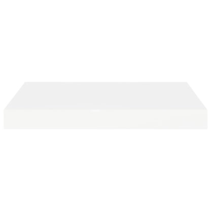 Wandschappen Zwevend 40X3X3,8 Cm Mdf Wit 2 40 x 23 x 3.8 cm
