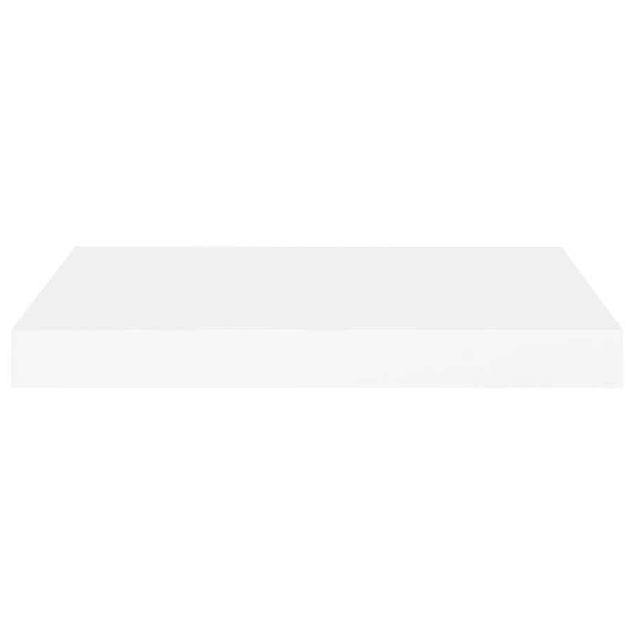 Wandschappen Zwevend 40X3X3,8 Cm Mdf Wit 2 40 x 23 x 3.8 cm