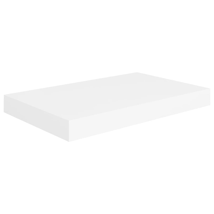 Wandschappen Zwevend 0X23X3,8 Cm Mdf Wit 4 40 x 23 x 3.8 cm