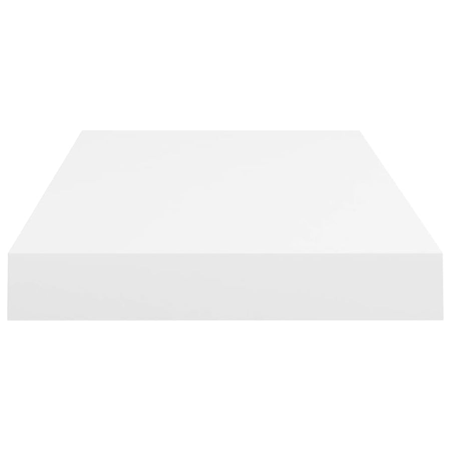 Wandschap Zwevend 50X23X3,8 Cm Mdf Wit 1 50 x 23 x 3.8 cm