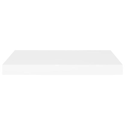 Wandschap Zwevend 60X23,5X3,8 Cm Mdf Wit 1 60 x 23.5 x 3.8 cm