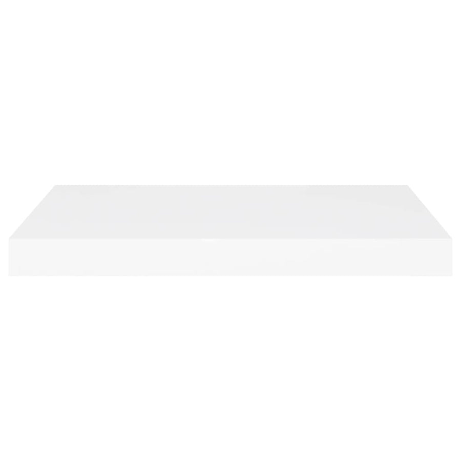 Wandschappen Zwevend 60X3,5X3,8 Cm Mdf Wit 2 60 x 23.5 x 3.8 cm