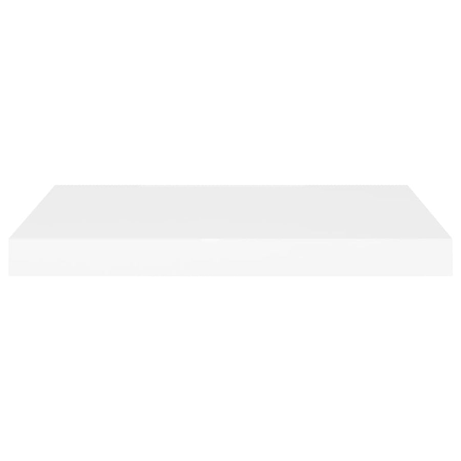 Wandschappen Zwevend 60X23,5X3,8 Cm Mdf Wit 4 60 x 23.5 x 3.8 cm