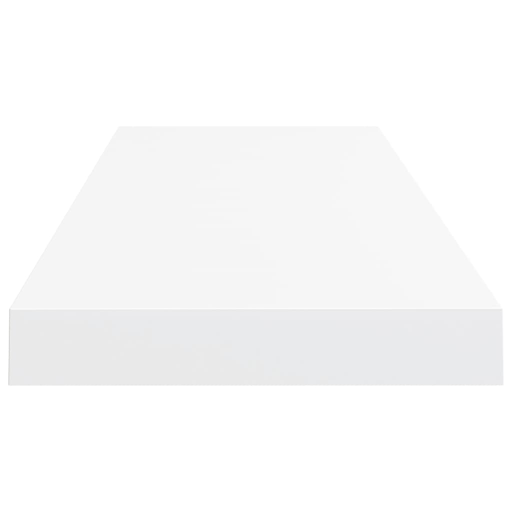 Wandschappen Zwevend 80X23,5X3,8 Cm Mdf Wit 4 80 x 23.5 x 3.8 cm