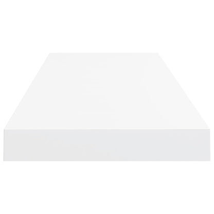 Wandschappen Zwevend 80X23,5X3,8 Cm Mdf Wit 4 80 x 23.5 x 3.8 cm