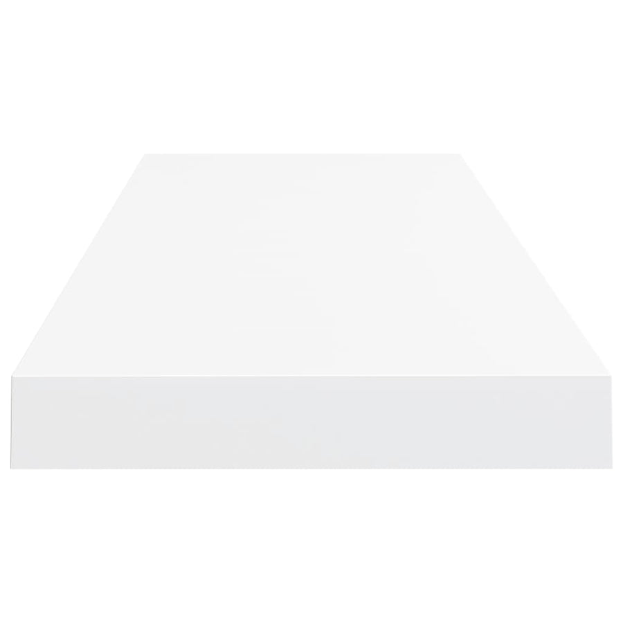 Wandschappen Zwevend 80X23,5X3,8 Cm Mdf Wit 4 80 x 23.5 x 3.8 cm