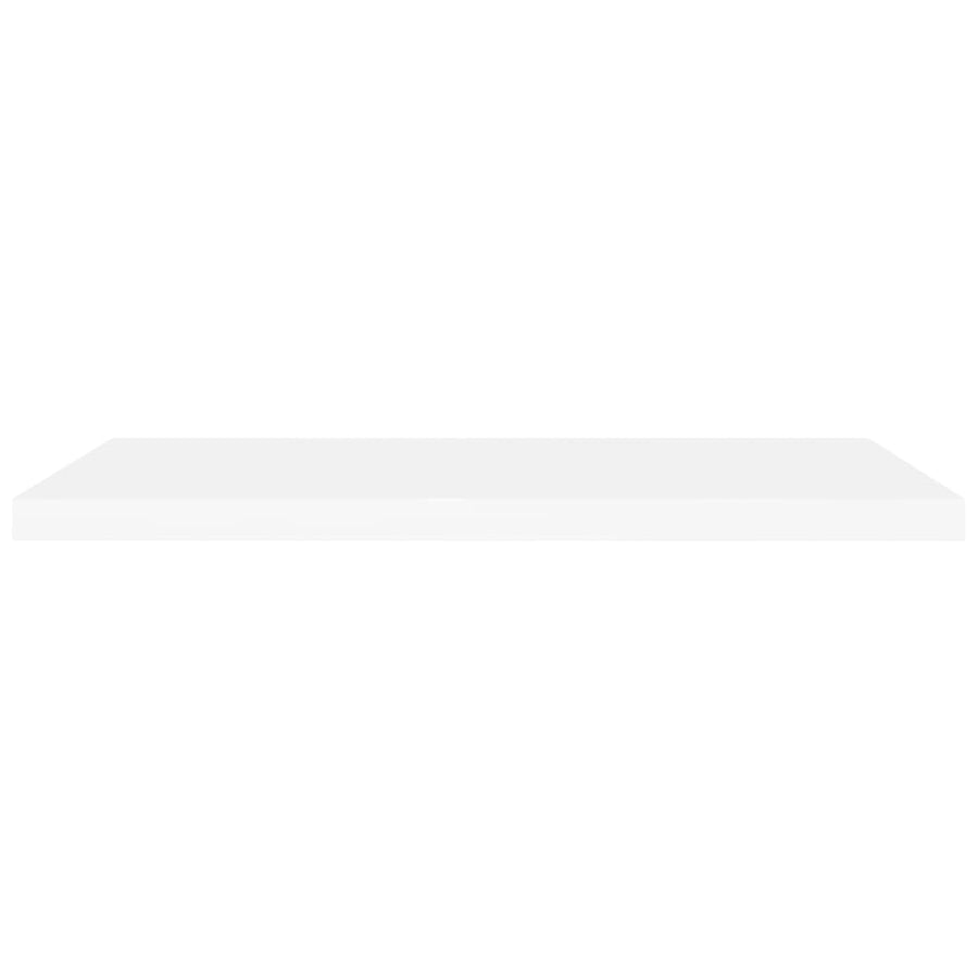 Wandschap Zwevend 90X23,5X3,8 Cm Mdf Wit 1 90 x 23.5 x 3.8 cm