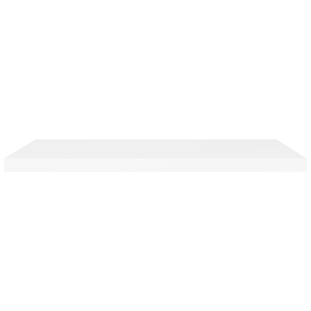 Wandschappen Zwevend 90X3,5X3,8 Cm Mdf Wit 2 90 x 23.5 x 3.8 cm