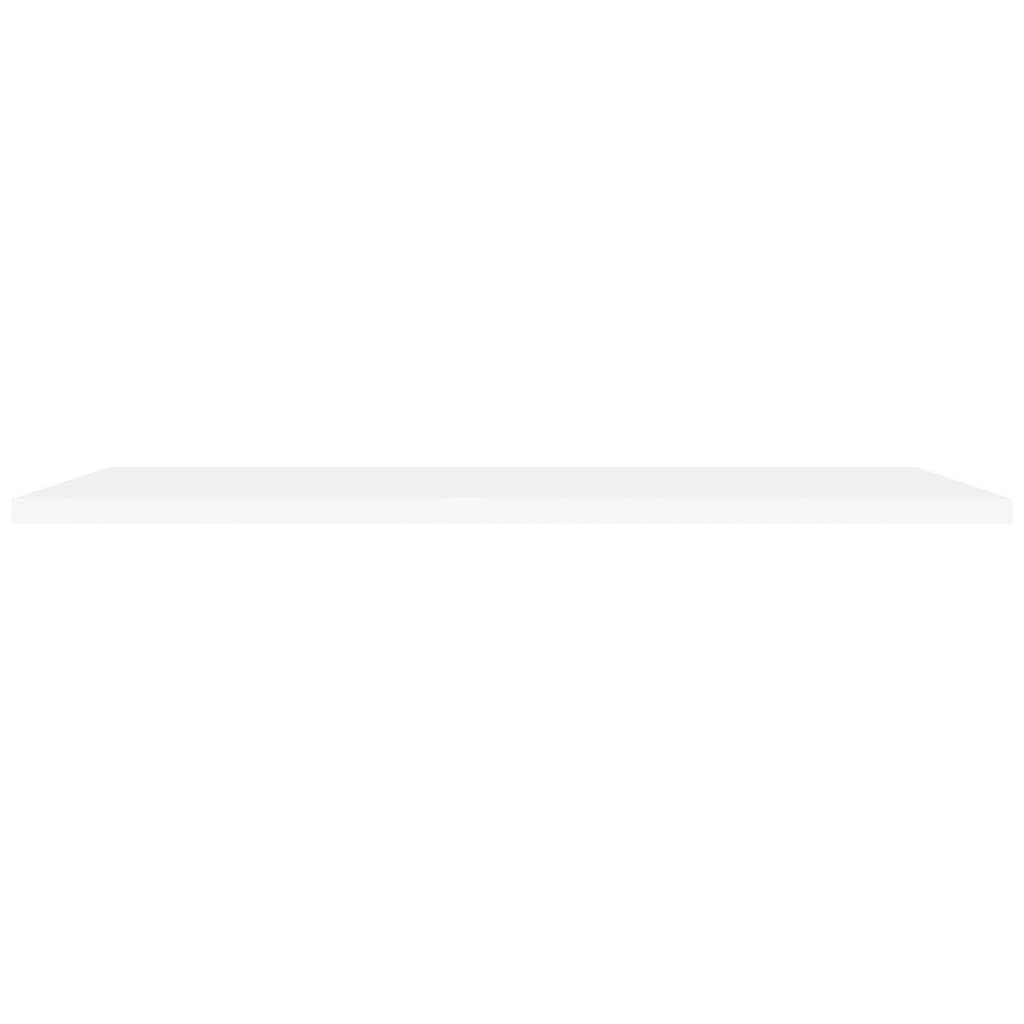 Wandschappen Zwevend 10X3,5X3,8 Cm Mdf Wit 2 120 x 23.5 x 3.8 cm