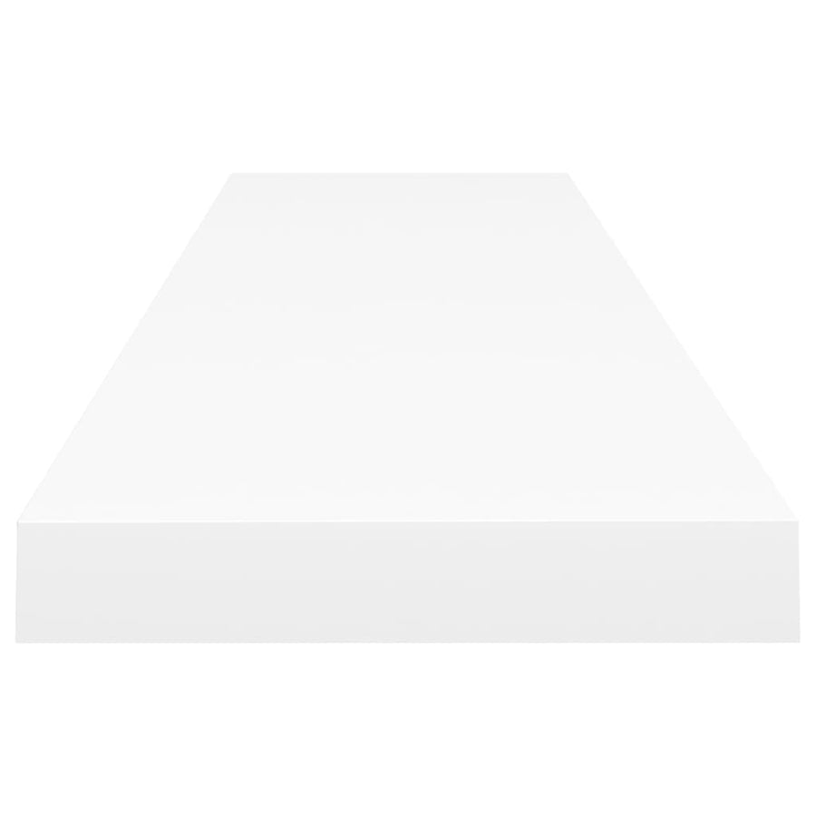 Wandschappen Zwevend 120X23,5X3,8 Cm Mdf Wit 4 120 x 23.5 x 3.8 cm