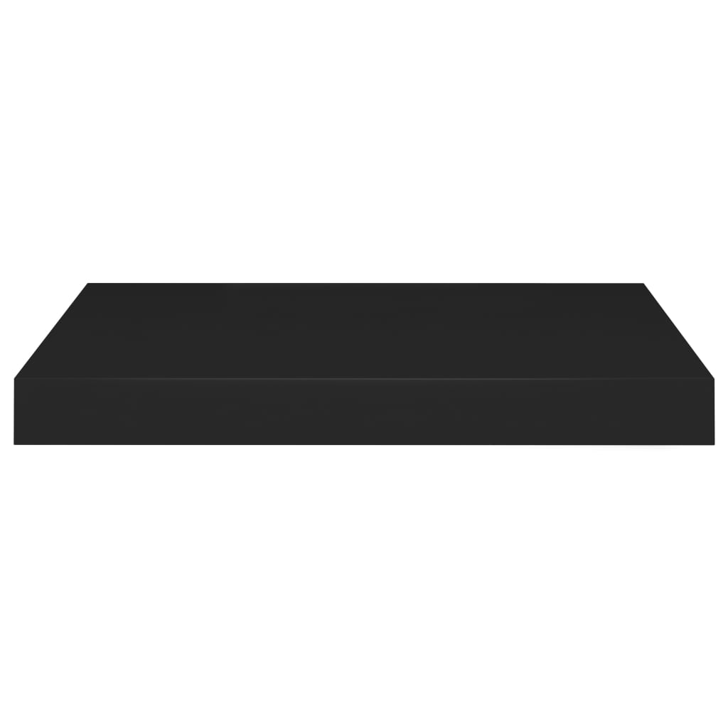 Wandschap Zwevend 40X23X3,8 Cm Mdf Zwart 1 40 x 23 x 3.8 cm