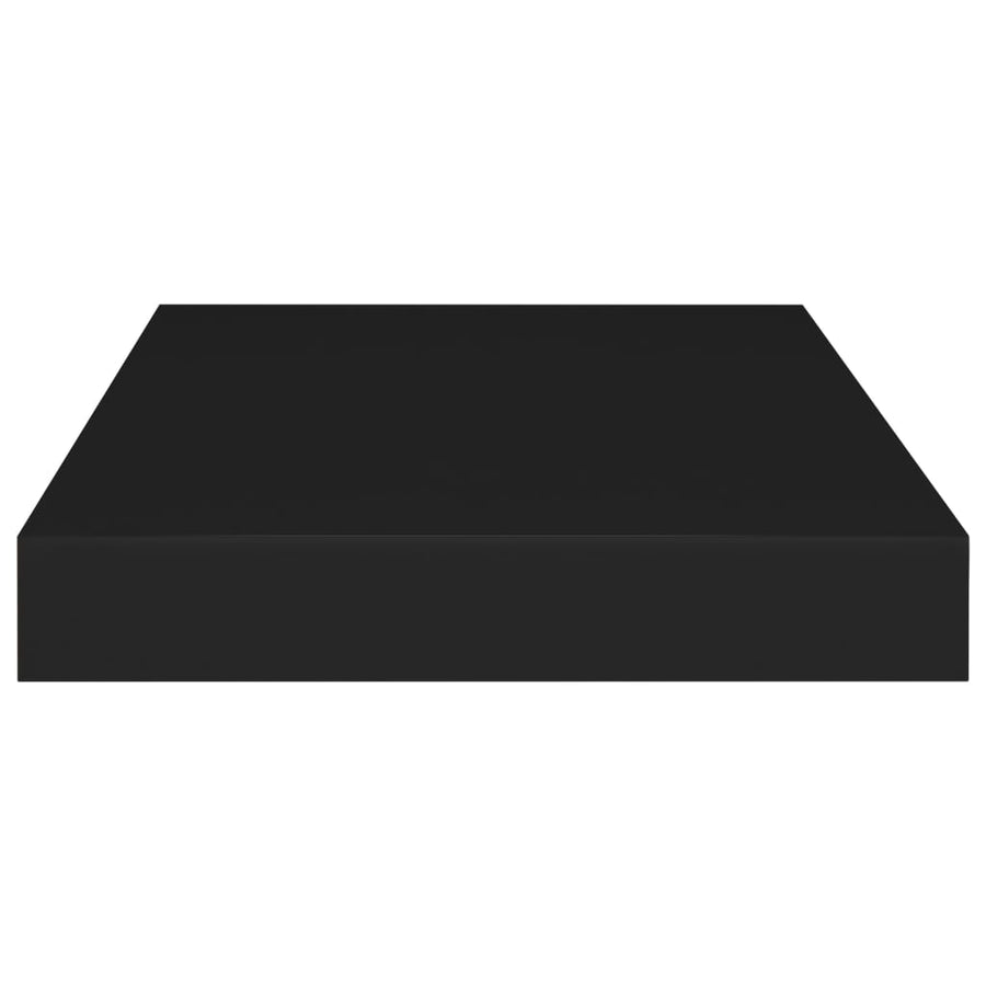 Wandschappen Zwevend 40X3X3,8 Cm Mdf Zwart 2 40 x 23 x 3.8 cm