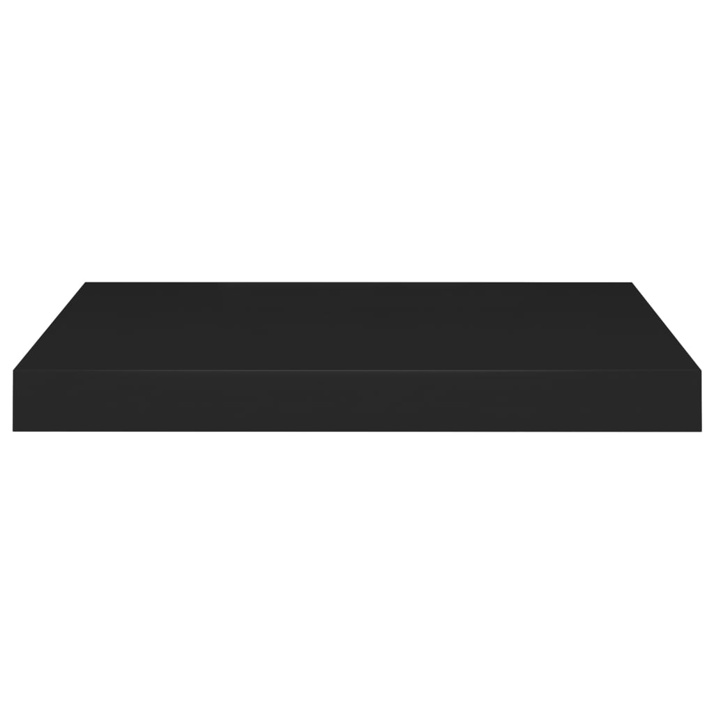 Wandschap Zwevend 50X23X3,8 Cm Mdf Zwart 1 50 x 23 x 3.8 cm