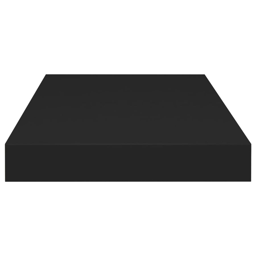 Wandschap Zwevend 50X23X3,8 Cm Mdf Zwart 1 50 x 23 x 3.8 cm