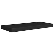 Wandschap Zwevend 60X23,5X3,8 Cm Mdf Zwart 1 60 x 23.5 x 3.8 cm