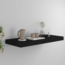 Wandschap Zwevend 60X23,5X3,8 Cm Mdf Zwart 1 60 x 23.5 x 3.8 cm