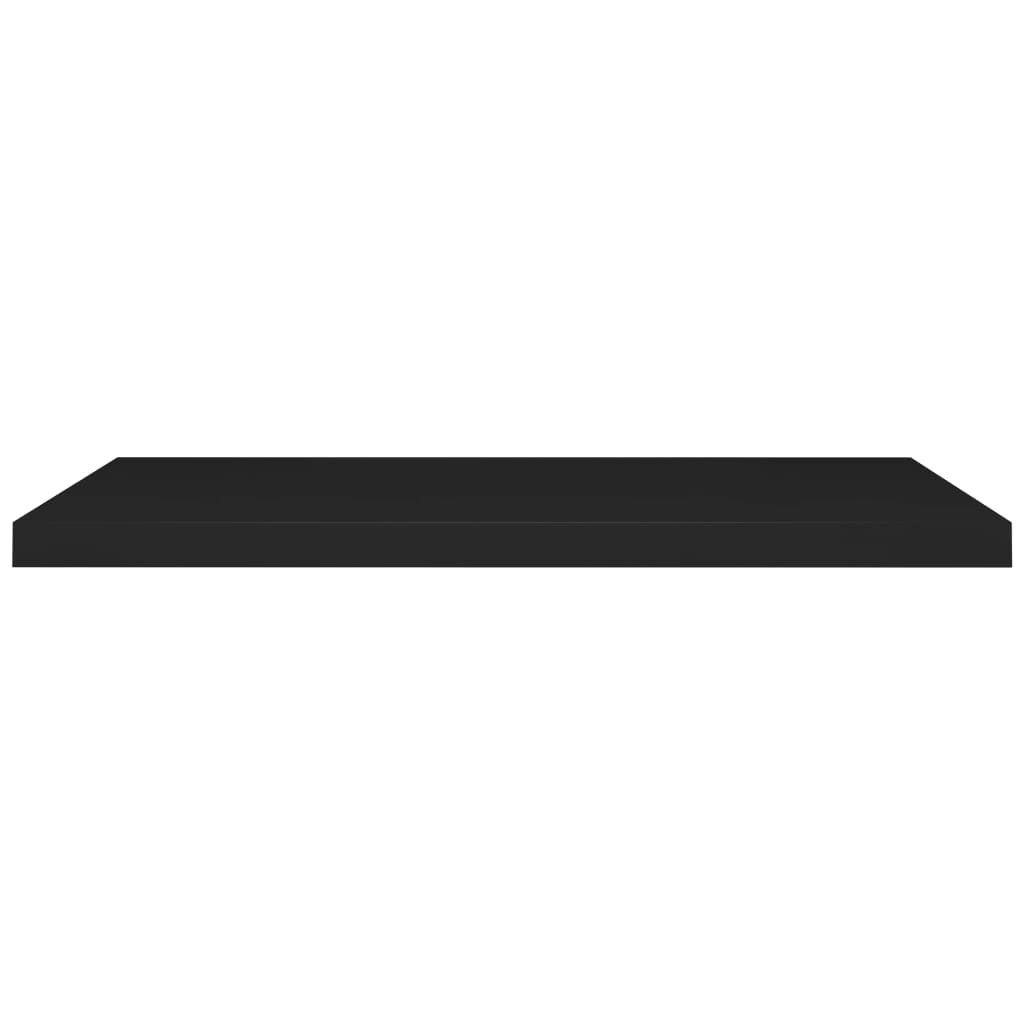 Wandschappen Zwevend 90X23,5X3,8 Cm Mdf Zwart 4 90 x 23.5 x 3.8 cm