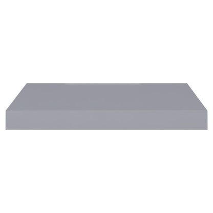 Wandschappen Zwevend 40X3X3,8 Cm Mdf Grijs 2 40 x 23 x 3.8 cm