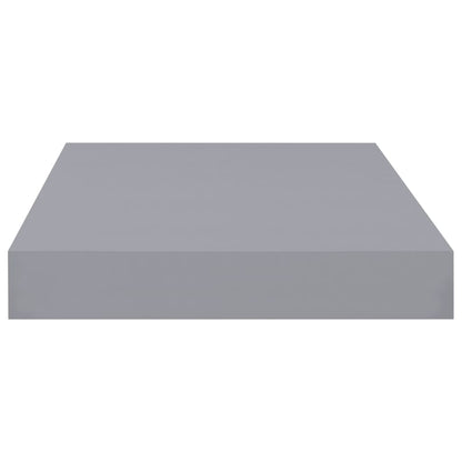 Wandschappen Zwevend 0X23X3,8 Cm Mdf Grijs 4 40 x 23 x 3.8 cm